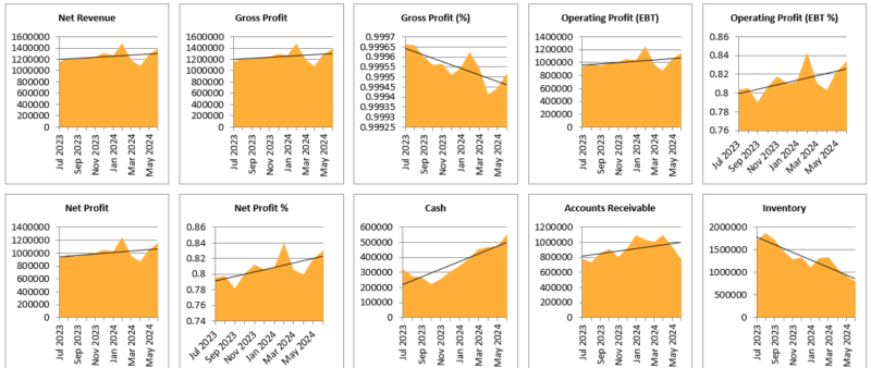 Automated Excel Financials