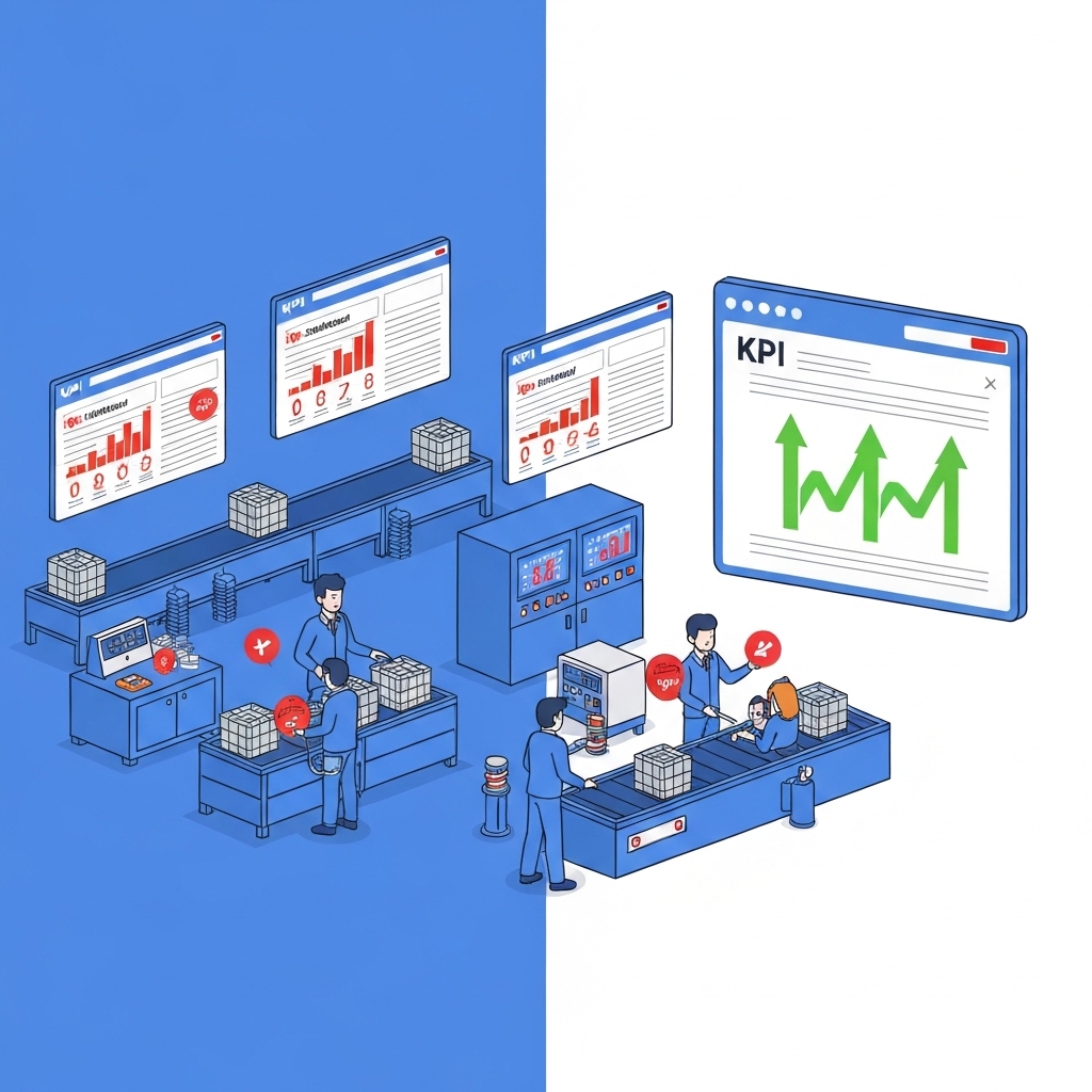 Fragmented KPIs Killing Your Manufacturing Hub Throughput: Fix It Now