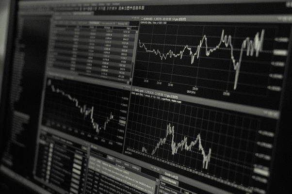 KPI dashboard with trends indicators