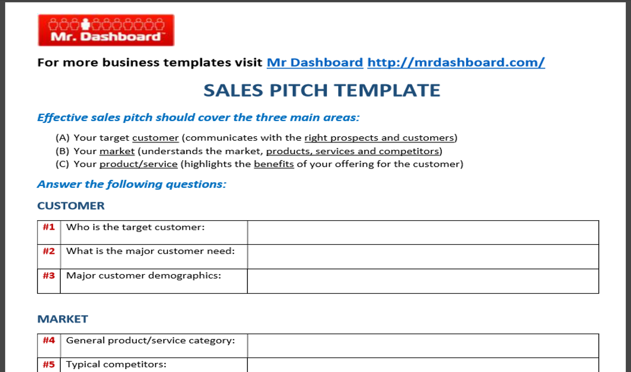 Sales Closing Ratio worksheet